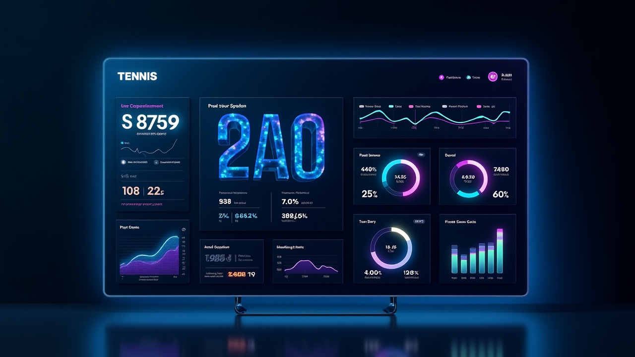 Statistics dashboard interface